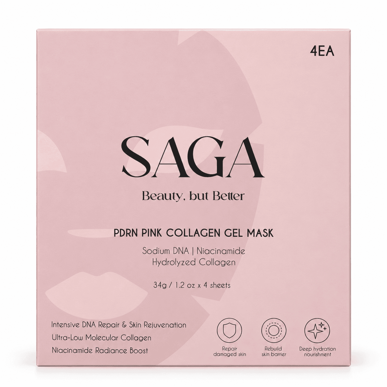 PDRN Collagen Gel Mask (4 pack)